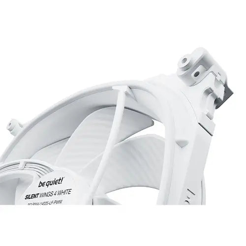 Be Quiet! (BL117) Silent Wings 4 14cm PWM High Speed Case Fan, White, Up to 1900 RPM, Fluid Dynamic Bearing