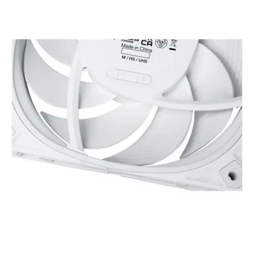 Be Quiet! (BL119) Silent Wings Pro 4 14cm PWM Case Fan, White, Up to 2400 RPM, 3x Speed Switch, Fluid Dynamic Bearing