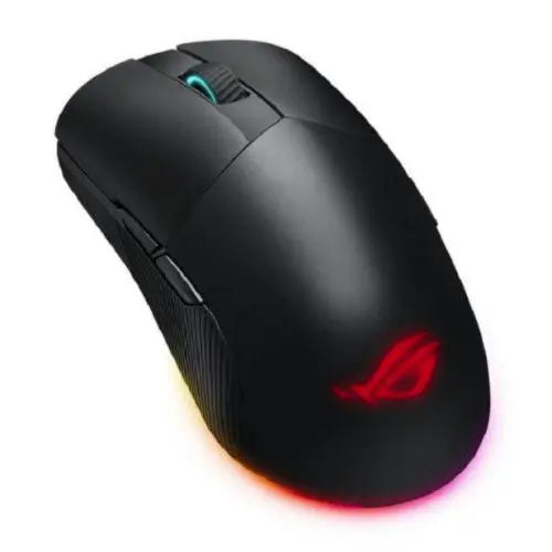 Asus ROG Pugio II Wired/Wireless/Bluetooth Optical Gaming Mouse, 100 - 16000 DPI, Omron Switches, Ambidextrous, RGB Lighting - X-Case