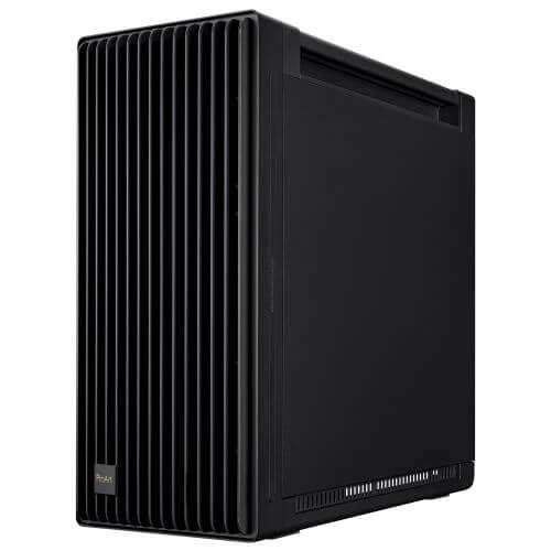 Asus ProArt PA602 Gaming Case w/ Glass Side, E-ATX, Front Grill, 2x 20cm Fans, IR Dust Indicator, USB-C 20Gps, Black-2