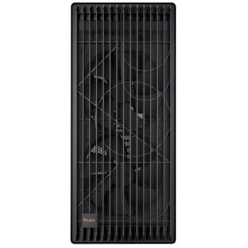 Asus ProArt PA602 Gaming Case w/ Glass Side, E-ATX, Front Grill, 2x 20cm Fans, IR Dust Indicator, USB-C 20Gps, Black-4
