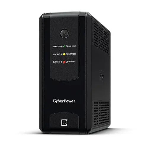 CyberPower UT 1050VA Line Interactive Tower UPS, 630W, LED Indicators, 6x IEC, AVR Energy Saving, Up to 1Gbps Ethernet - X-Case