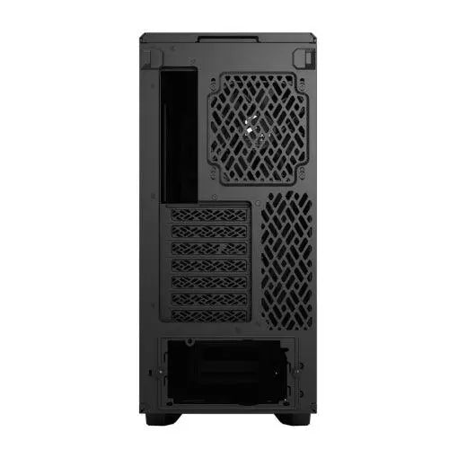 Fractal Design Meshify 2 Compact (Black TG) Gaming Case w/ Dark Tint Glass Window, ATX, Angular Mesh Front, 3 Fans, Detachable Front Filter, USB-C - X-Case