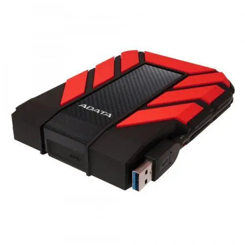 ADATA 1TB HD710 Pro Rugged External Hard Drive, 2.5", USB 3.1, IP68 Water/Dust Proof, Shock Proof, Red - X-Case