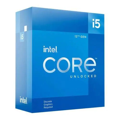 Intel Core i5-12600KF CPU, 1700, 3.7 GHz (4.9 Turbo), 10-Core, 125W (150W Turbo), 10nm, 20MB Cache, Overclockable, Alder Lake, No Graphics, NO HEATSINK/FAN - X-Case