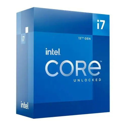 Intel Core i7-12700K CPU, 1700, 3.6 GHz (5.0 Turbo), 12-Core, 125W (190W Turbo), 10nm, 25MB Cache, Overclockable, Alder Lake, NO HEATSINK/FAN - X-Case