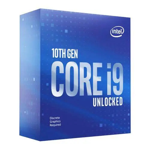 Intel Core I9-10900KF CPU, 1200, 3.7 GHz (5.3 Turbo), 10-Core, 125W, 14nm, 20MB Cache, Overclockable, No Graphics, Comet Lake, NO HEATSINK/FAN - X-Case