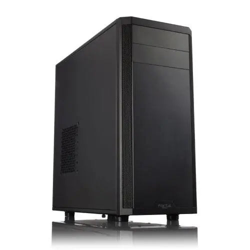 Fractal Design Core 2300 Mid Tower Gaming Case, ATX, Brushed Aluminium-look, Vertical HDD Bracket, 2 Fans