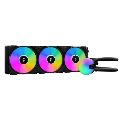 Fractal Design Lumen S36 V2 360mm ARGB Liquid CPU Cooler, ARGB Pump, 3x Aspect 12 RGB PWM Fans - X-Case