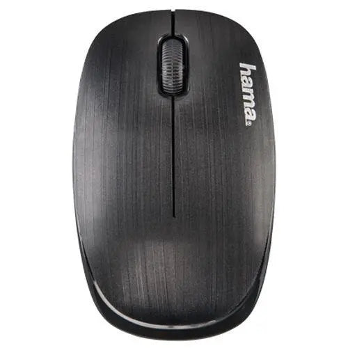 Hama MW-110 Wireless Optical Mouse, 3 Buttons, USB Nano Receiver, Black - X-Case