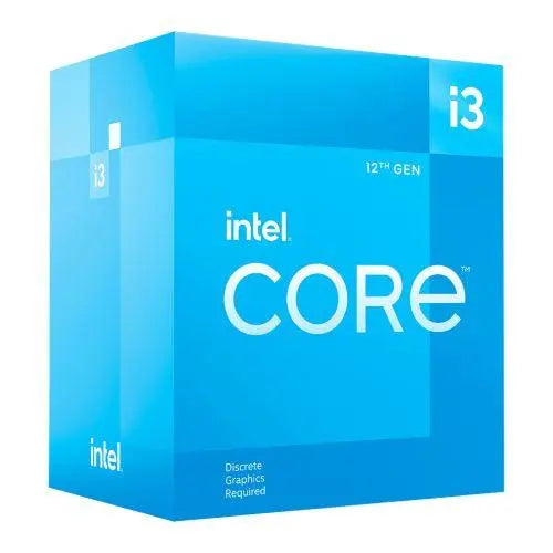 Intel Core i3-12100F CPU, 1700, 3.3 GHz (4.3 Turbo), Quad Core, 58W, 12MB Cache, Alder Lake, No Graphics - X-Case