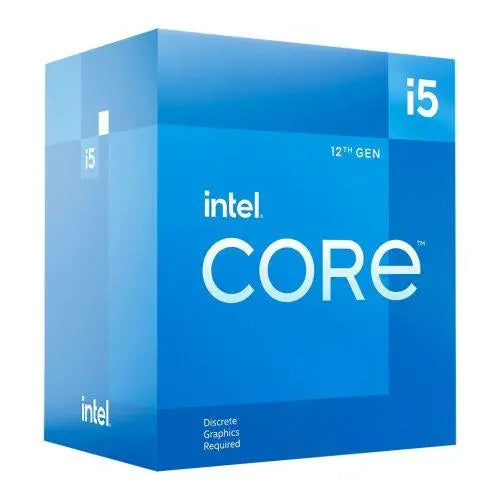 Intel Core i5-12400F CPU, 1700, 2.5 GHz (4.4 Turbo), 6-Core, 65W, 18MB Cache, Alder Lake, No Graphics - X-Case