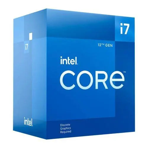 Intel Core i7-12700F CPU, 1700, 2.1 GHz (4.9 Turbo), 12-Core, 65W, 20MB Cache, Alder Lake, No Graphics - X-Case