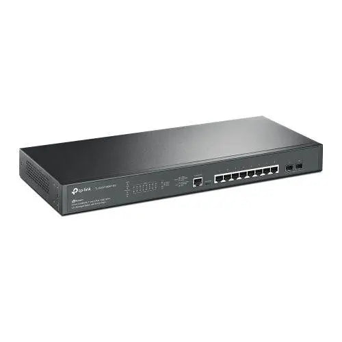 TP-LINK (TL-SG3210XHP-M2) JetStream 8-Port 2.5GBASE-T & 2-Port 10GE SFP+ L2+ Managed Switch with 8-Port PoE+, L2+/L3, Rackmountable - X-Case