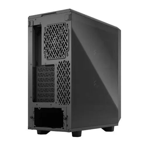 Fractal Design Meshify 2 Compact (Grey TG) Gaming Case w/ Light Tint Glass Window, ATX, Angular Mesh Front, 3 Fans, Detachable Front Filter, USB-C - X-Case
