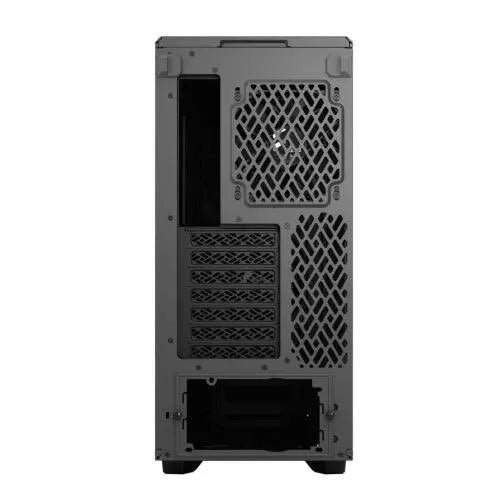 Fractal Design Meshify 2 Compact (Grey TG) Gaming Case w/ Light Tint Glass Window, ATX, Angular Mesh Front, 3 Fans, Detachable Front Filter, USB-C - X-Case