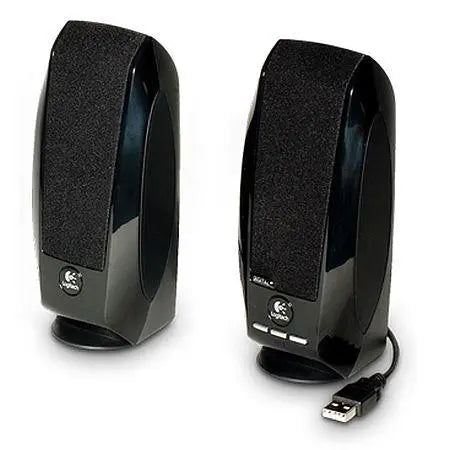 Logitech S150 2.0 Digital Speaker System, 5W RMS, Black, USB, Brown Box - X-Case