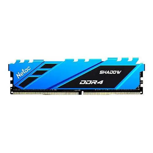 Netac Shadow Blue, 8GB, DDR4, 3200MHz (PC4-25600), CL16, DIMM Memory - X-Case
