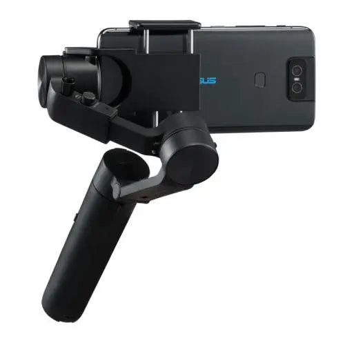Asus ZenGimbal 3-Axis Phone Stabilizer, Foldable, Handheld, 1/4" Screw Tripod, Vortex Mode, Face/Object Tracking, Time Lapse, Panorama, POV, Sport Mode - X-Case
