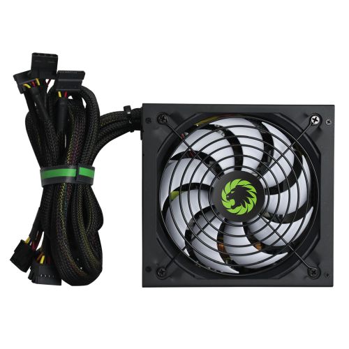 GameMax 400W GP400A PSU, Fully Wired, 12cm Fan, 80+ Bronze, Black Mesh Cables, Power Lead Not Included-3