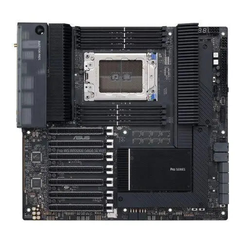 Asus PRO WS WRX80E-SAGE SE WIFI, Workstation, AMD WRX80, sWRX8, EATX, 8 DDR4, XFire/SLI, AX Wi-Fi, Dual 10G LAN, 3x M.2 - X-Case