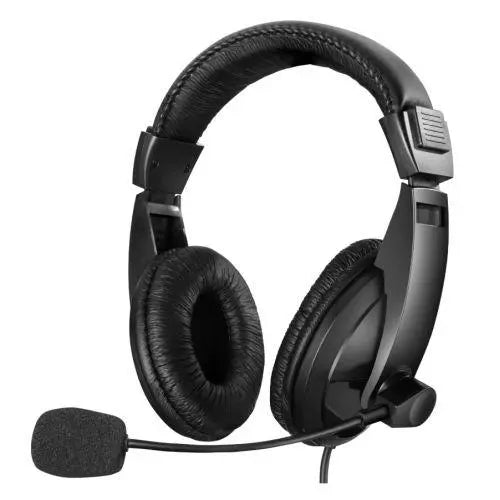 Sandberg USB Headset with Boom Mic, 40mm Drivers,  In-Line Volume Controls, 5 Year Warranty - X-Case
