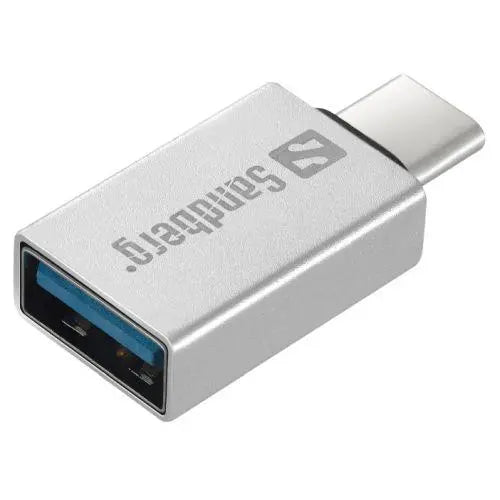 Sandberg USB Type-C to USB 3.0 Dongle, Aluminium, 5 Year Warranty - X-Case