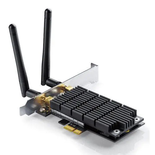 TP-LINK (Archer T6E) AC1300 (400+867) Wireless Dual Band PCI Express Adapter, 2 Antennas - X-Case