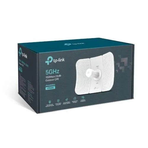 TP-LINK (CPE605) 5GHz 150Mbps 23dbi Outdoor Wireless Access Point, Passive PoE, Weatherproof - X-Case