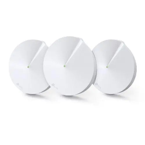 TP-LINK (DECO M9 PLUS) Smart Home Mesh Wi-Fi System, 3 Pack, Tri Band AC2200, MU-MIMO, Built-in Smart Hub - X-Case