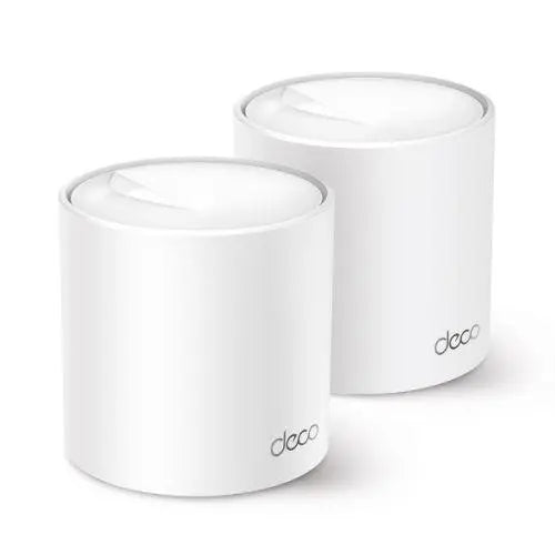 TP-LINK (DECO X50) AX3000 Dual Band Wireless Whole Home Mesh Wi-Fi 6 System, 2 Pack, 3x LAN, OFDMA & MU-MIMO, TP-Link HomeShield - X-Case