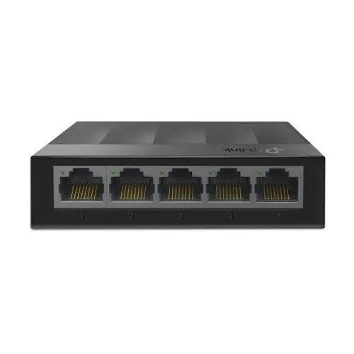 TP-LINK (LS105G) 5-Port Gigabit Unmanaged Desktop LiteWave Switch, Steel Case - X-Case