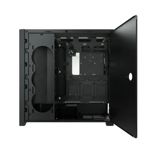 Corsair 5000D Airflow Gaming Case w/ Tempered Glass Window, E-ATX, 2 x AirGuide Fans, High-Airflow Front Panel, USB-C, Black - X-Case