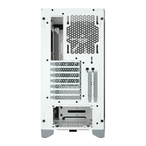 Corsair 4000D Airflow Gaming Case w/ Tempered Glass Window, E-ATX, 2 x AirGuide Fans, High-Airflow Front Panel, USB-C, White - X-Case