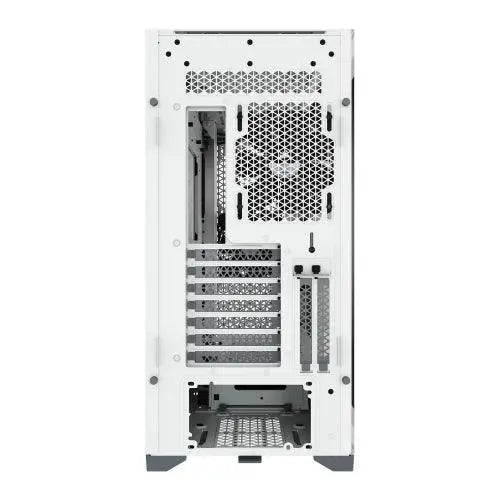 Corsair 5000D Airflow Gaming Case w/ Tempered Glass Window, E-ATX, 2 x AirGuide Fans, High-Airflow Front Panel, USB-C, White - X-Case