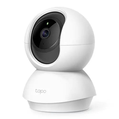TP-LINK (TAPO C200) Pan/Tilt Home Security Wi-Fi Camera, 1080p, Night Vision, Motion Detection, Alarms, 2-way Audio, Voice Control, SD Card Slot - X-Case
