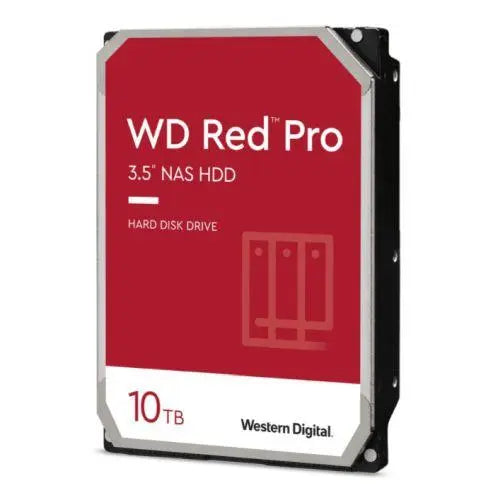 WD 3.5", 10TB, SATA3, Red Pro Series NAS Hard Drive, 7200RPM, 256MB Cache, OEM - X-Case