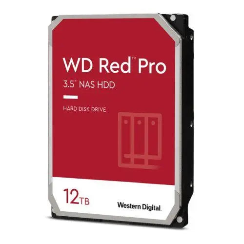 WD 3.5", 12TB, SATA3, Red Pro Series NAS Hard Drive, 7200RPM, 256MB Cache, OEM - X-Case