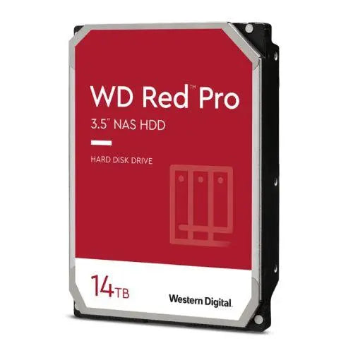 WD 3.5", 14TB, SATA3, Red Pro Series NAS Hard Drive, 7200RPM, 512MB Cache, OEM - X-Case