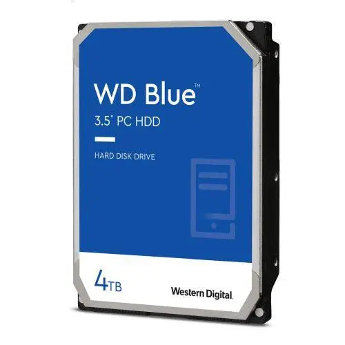 WD 3.5", 4TB, SATA3, Blue Series Hard Drive, 5400RPM, 256MB Cache, OEM - X-Case