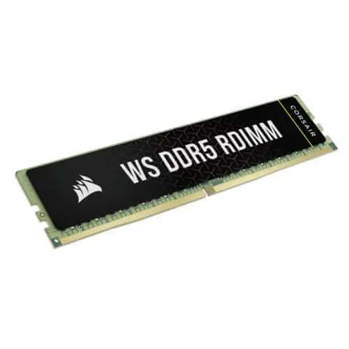 Corsair WS 128GB Kit (8 x 16GB), DDR5, 5600MT/s, CL40, 1.25V, Overclockable, ECC, Intel XMP, RDIMM Workstation Memory