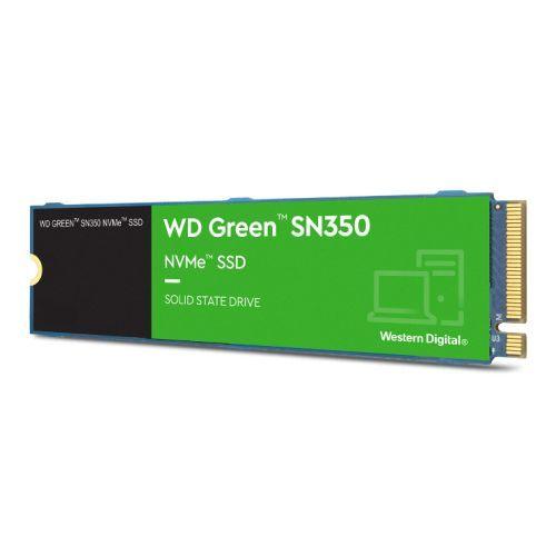 WD 2TB Green SN350 M.2 NVMe SSD, M.2 2280, PCIe3, QLC NAND, R/W 3200/3000 MB/s, 500K/450K IOPS - X-Case.co.uk Ltd