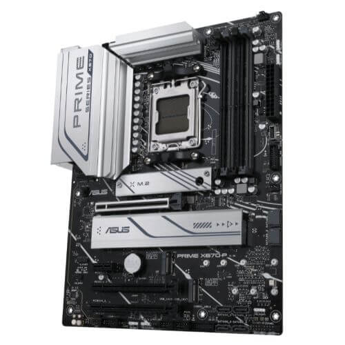 Asus PRIME X670-P-CSM - Corporate Stable Model, AMD X670, AM5, ATX, 4 DDR5, HDMI, DP, 2.5G LAN, PCIe4, 3x M.2-2