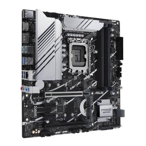 Asus PRIME Z790M-PLUS, Intel Z790, 1700, Micro ATX, 4 DDR5, HDMI, DP, GB LAN, PCIe5, 3x M.2-1