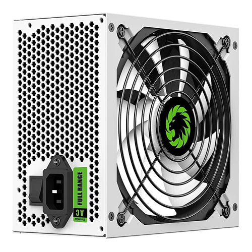 GameMax 500W GP500 PSU, Fully Wired, 14cm Fan, 80+ Bronze, Power Lead Not Included, White-4