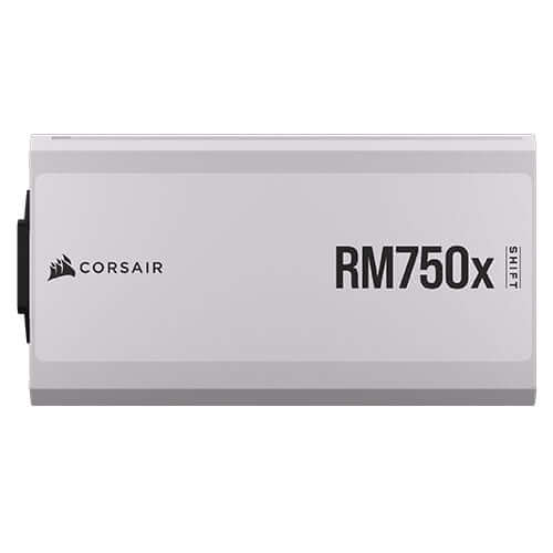 Corsair 750W RMx SHIFT Series RM750X PSU, Fluid Dynamic Fan, Fully Modular, 80+ Gold, ATX 3.0, PCIe 5.0, White-2