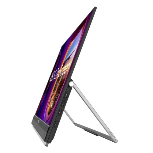 Asus 21.5" Portable IPS Monitor (ZenScreen MB229CF), 1920 x 1080,  USB-C PD 60W, Speakers, Kickstand, C-Clamp, Partition Hook, Subwoofer-2