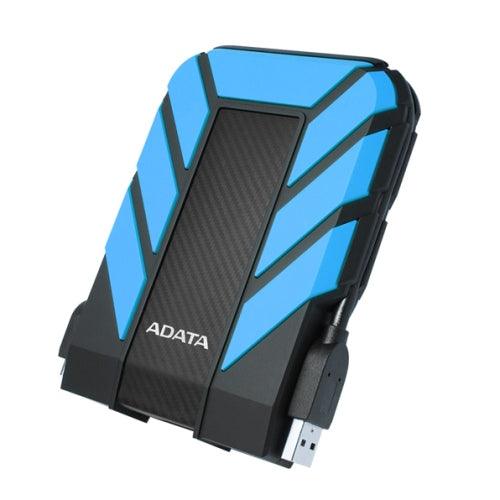 ADATA 2TB HD710 Pro Rugged External Hard Drive, 2.5", USB 3.1, IP68 Water/Dust Proof, Shock Proof, Blue - X-Case.co.uk Ltd