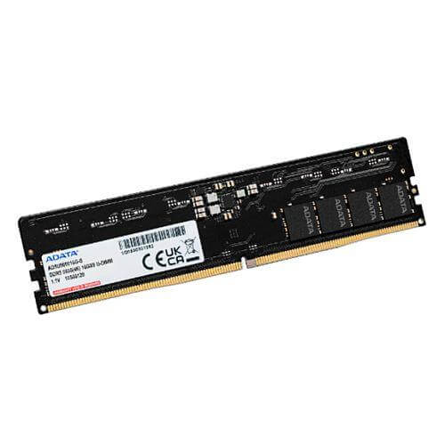 ADATA Premier, 16GB, DDR5, 5600MHz (PC5-44800), CL46, 1.1V, ECC, DIMM Memory - X-Case.co.uk Ltd