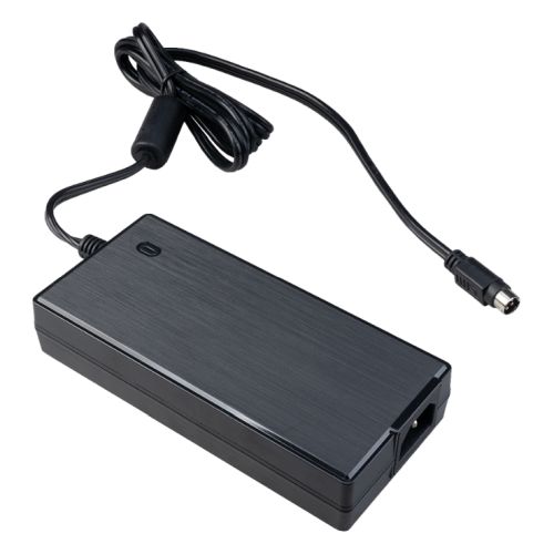 Akasa 150W AC-to-DC Adapter w/ 4-pin Power DIN for Akasa Maxwell Fanless Cases, Max Load 12.5A - X-Case.co.uk Ltd